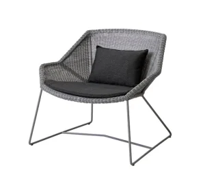 Cane-line Outdoor-textilien^Kissenset für Breeze Hochlehner Stuhl, Schwarz