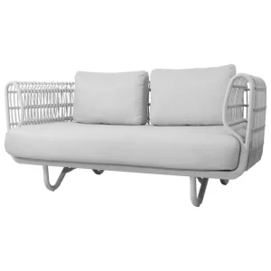Cane-line Terrassenmöbel^Nest 2-Sitzer-Sofa, Weiß