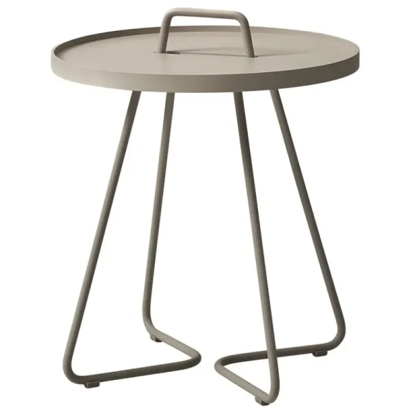 Cane-line Terrassenmöbel | Tische^On-the-move Tisch, klein, taupe