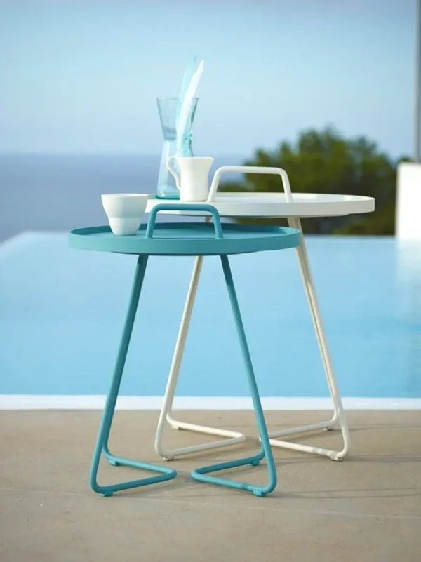Cane-line Terrassenmöbel | Tische^On-the-move Tisch, groß, weiß