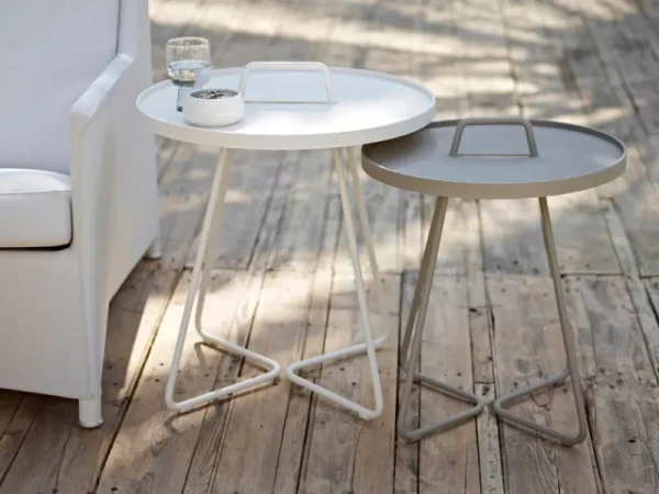 Cane-line Terrassenmöbel | Tische^On-the-move Tisch, klein, taupe