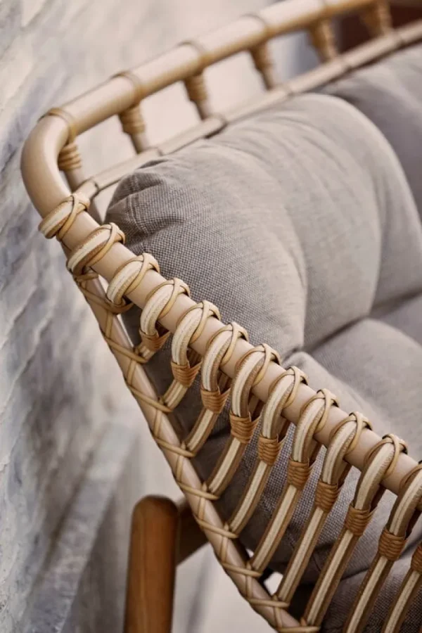 Cane-line Terrassenmöbel^String 2-Sitzer-Sofa, Natur – Taupe
