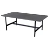 Cane-line Terrassenmöbel | Tische^Twist Couchtisch, 120 x 60 cm, Lavagrau – Fossilschwarz