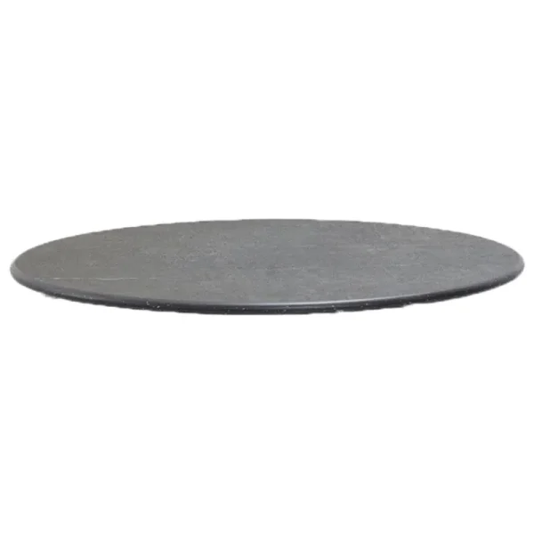 Cane-line Terrassenmöbel | Tische^Twist Couchtisch, Durchmesser: 45 cm, Lavagrau – Fossilschwarz