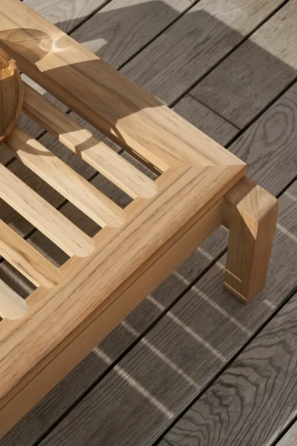 Carl Hansen & Su00f8n Terrassenmöbel^Carl Hansen & Søn AH603 Outdoor Liege, Teak