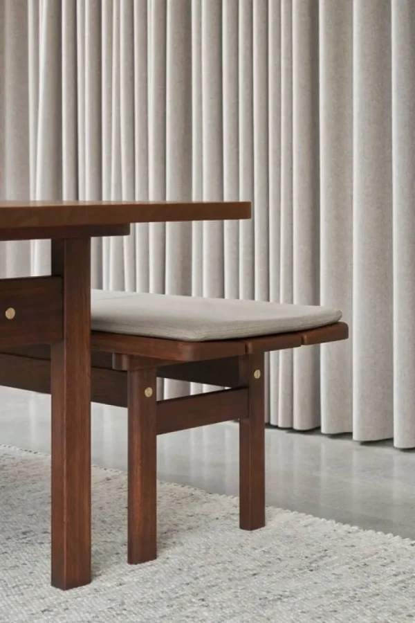 New Works Tische-Carl Hansen & Søn BM0698 Asserbo Tisch, 95 x 190 cm, Eukalyptus dunkel geölt