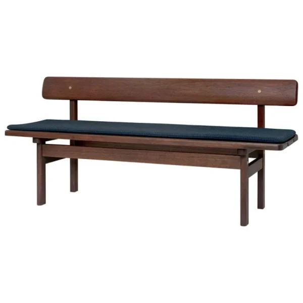 Fredericia Sitzgelegenheiten-Carl Hansen & Søn BM0699 Asserbo Bank m. Rückenlehne, 170 cm, Eukalyptus dkl. geöl