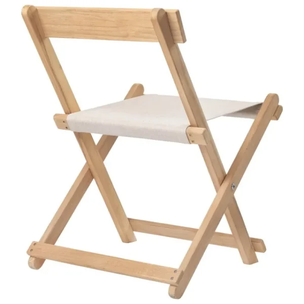 Carl Hansen & Su00f8n Terrassenmöbel | Sitzgelegenheiten^Carl Hansen & Søn BM4570 Stuhl, Teakholz – Cremeweiß