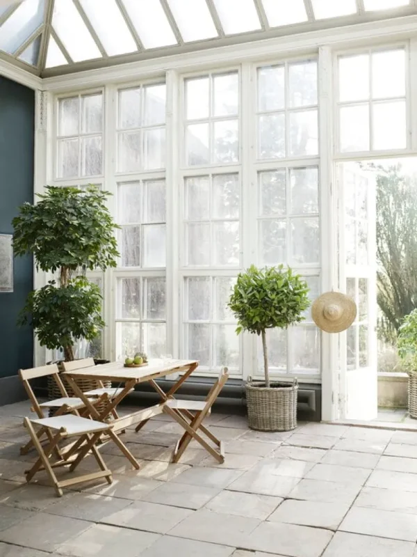 Carl Hansen & Su00f8n Terrassenmöbel | Sitzgelegenheiten^Carl Hansen & Søn BM4570 Stuhl, Teakholz – Cremeweiß