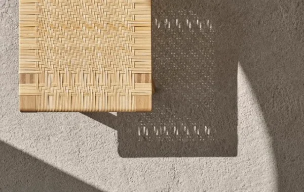 Woud Tische | Sitzgelegenheiten-Carl Hansen & Søn BM0488L Table Bench Beistelltisch, Lang, Eiche Geölt - Rattan
