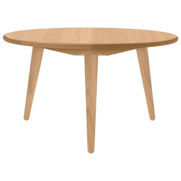 Carl Hansen & Su00f8n Tische-Carl Hansen & Søn CH008 Couchtisch, 78 cm, Eiche Geölt