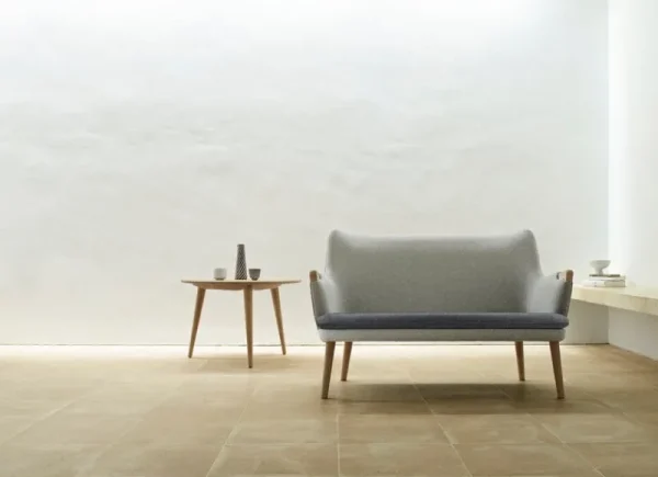 Carl Hansen & Su00f8n Tische-Carl Hansen & Søn CH008 Couchtisch, 78 cm, Eiche Geölt