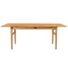Hem Tische-Carl Hansen & Søn CH327 Esstisch, Teak - Eiche