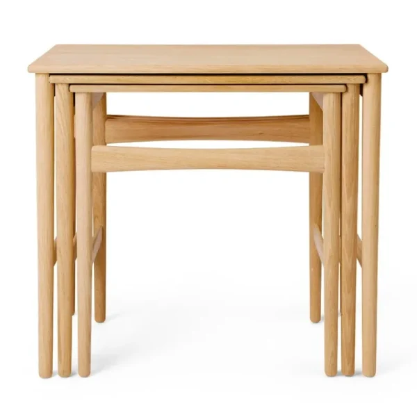 Woud Tische-Carl Hansen & Søn CH004 Satztische, geölte Eiche