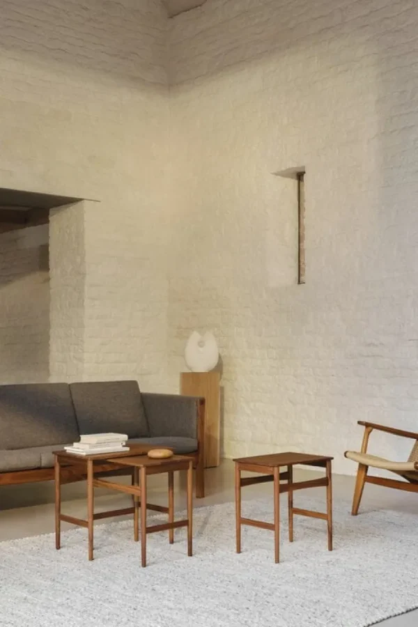HAY Tische-Carl Hansen & Søn CH004 Satztische, geölter Nussbaum