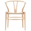 Carl Hansen & Su00f8n Sitzgelegenheiten-Carl Hansen & Søn CH24 Wishbone Stuhl, Buche geseift – Naturkordel