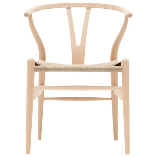Carl Hansen & Su00f8n Sitzgelegenheiten-Carl Hansen & Søn CH24 Wishbone Stuhl, Buche geseift – Naturkordel