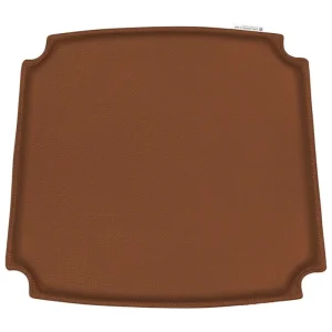 Carl Hansen & Su00f8n Kissen^Carl Hansen & Søn CH24 Wishbone Kissen, braunes Leder Loke 7748