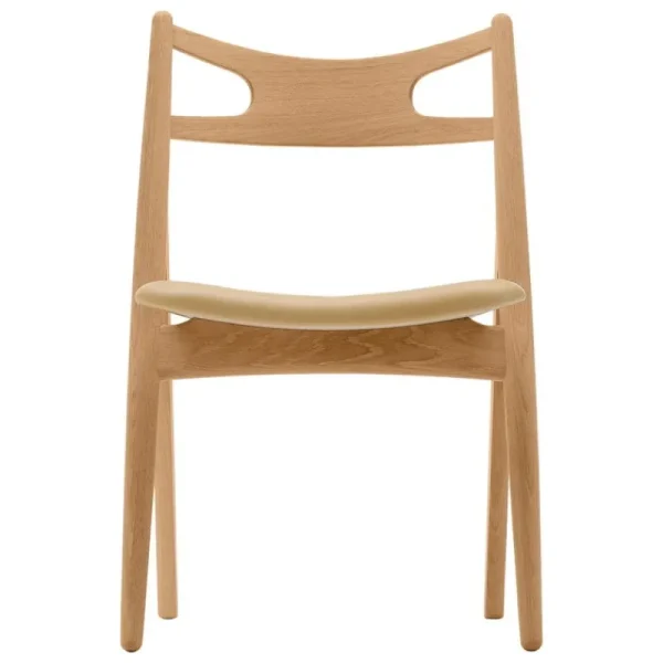 Ariake Sitzgelegenheiten-Carl Hansen & Søn CH29P Stuhl, Eiche geölt - Naturleder Thor 325
