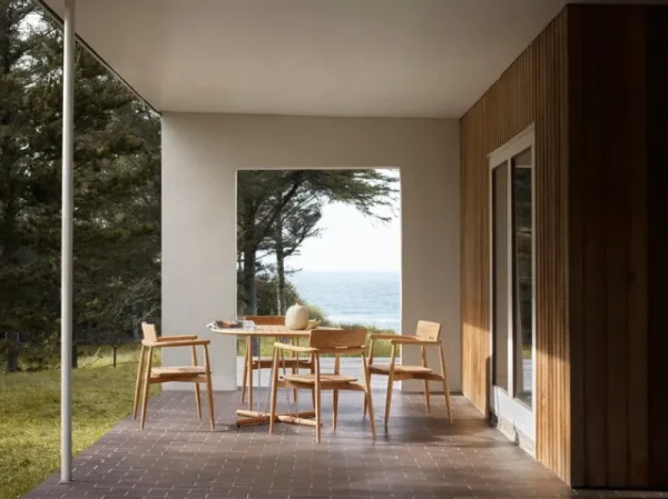 Carl Hansen & Su00f8n Terrassenmöbel^Carl Hansen & Søn Embrace E008 Esstischstuhl, Teak