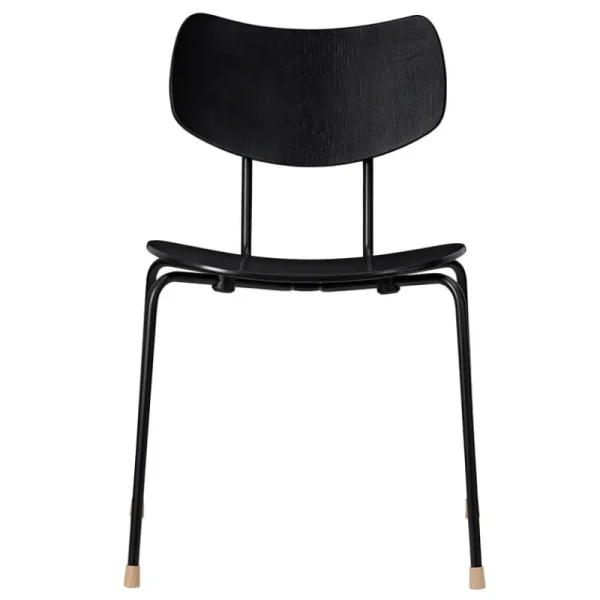 Carl Hansen & Su00f8n Sitzgelegenheiten-Carl Hansen & Søn VLA26T Vega Stuhl, Schwarz - schwarze Eiche