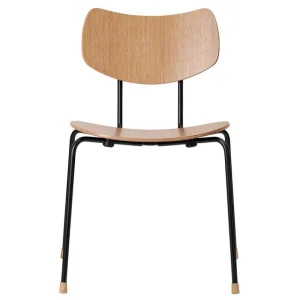 Woodnotes Sitzgelegenheiten-Carl Hansen & Søn VLA26T Vega Stuhl, Schwarz - geölte Eiche