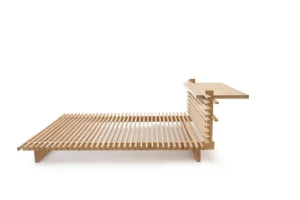 Collaboratorio Betten-Cubile 160 Bett, Buche