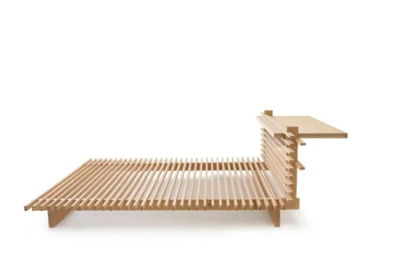 Collaboratorio Betten-Cubile 160 Bett, Buche