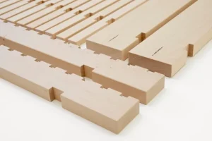 Collaboratorio Betten-Cubile 160 Bett, Buche