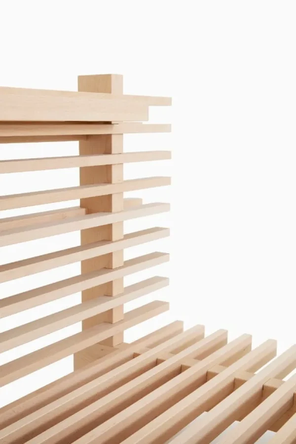 Collaboratorio Betten-Cubile 160 Bett, Buche