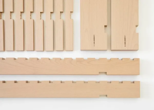 Collaboratorio Betten-Cubile 100 Bett, Buche