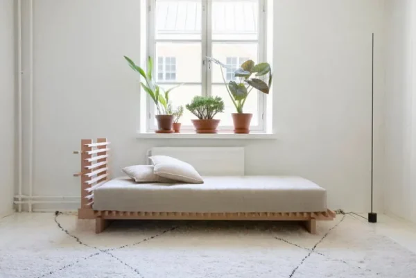 Collaboratorio Betten-Cubile 100 Bett, Buche