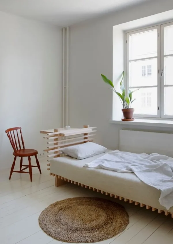 Collaboratorio Betten-Cubile 100 Bett, Buche