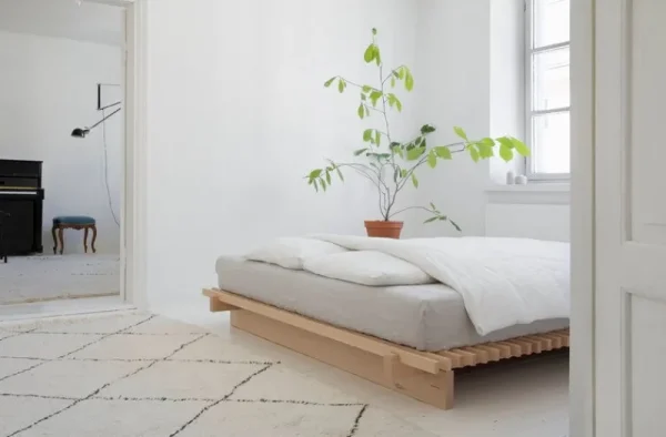 Collaboratorio Betten-Cubile 160 Bett, Buche
