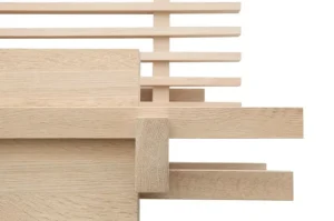 Sika-Design Tische-Collaboratorio Cubile 160 Schreibtisch, Eiche