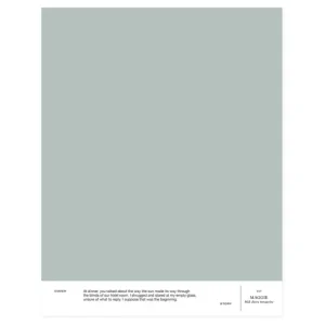 Cover Story Wandfarben^Farbmuster, 017 MAGGIE – Dusty Water Green