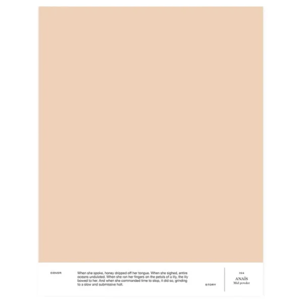 Cover Story Wandfarben^Farbmuster, 024 ANAIS – Mid Powder