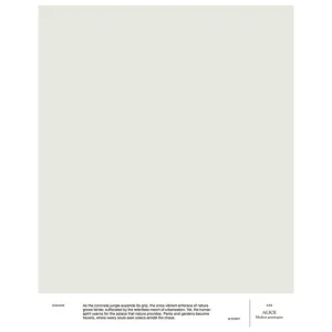 Cover Story Wandfarben^Farbmuster, 039 ALICE - dezentes Grüngrau