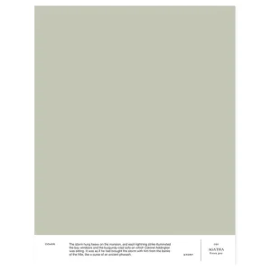 Cover Story Wandfarben^Farbmuster, 026 AGATHA – Grün-Grau