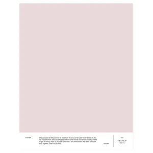 Cover Story Wandfarben^Farbmuster, 023 FRANCIS – Cold Rose