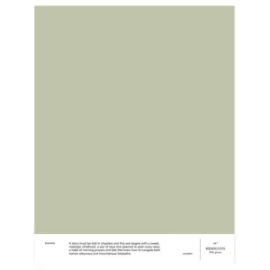 Cover Story Wandfarben^Farbmuster, 027 HERMANN – Blassgrün