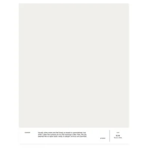 Cover Story Wandfarben^Farbmuster, 005 KIM – Steam White