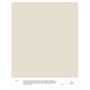 Cover Story Wandfarben^Farbmuster, 019 MAYA – warmes Beige