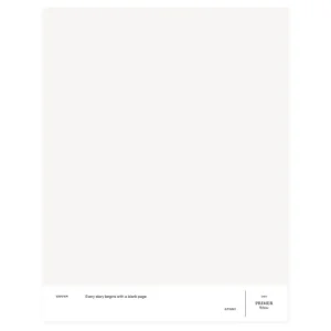 Cover Story Wandfarben^Farbmuster, 000 PRIMER – Weiß