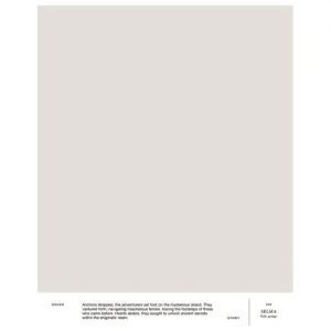 Cover Story Wandfarben^Farbmuster, 036 SELMA - blasses Graubeige