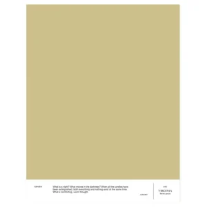 Cover Story Wandfarben^Farbmuster, 030 VIRGINIA – Straw Green