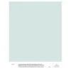 Cover Story Wandfarben^Farbmuster, LB1 AUGUST – Gelbliches Hellblau