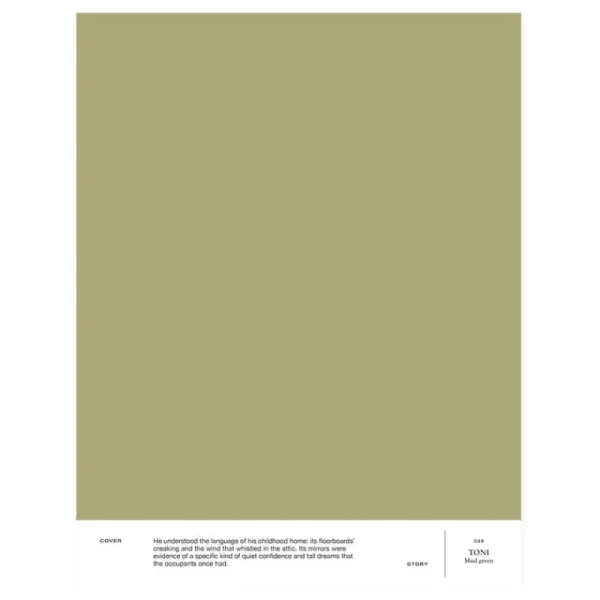 Cover Story Wandfarben^Innenfarbe, 3,6 L, 028 TONI – Mellow Olive