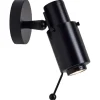 DCWu00e9ditions Wandleuchten-DCWéditions Biny Spot Wandleuchte mit Stab, Schwarz