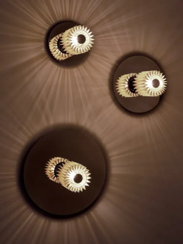 Normann Copenhagen Wandleuchten | Deckenleuchten-DCWéditions In The Sun 190 Wand-/Deckenleuchte, Gold – Gold